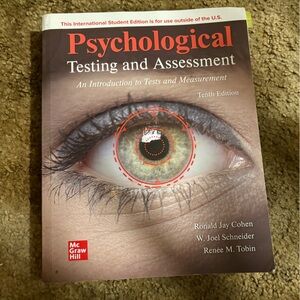 Psychological Testing and Assessment Tenth Edition